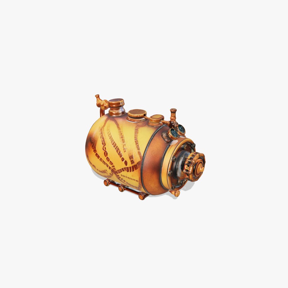 Steampunk Mechanical Device Model Pack